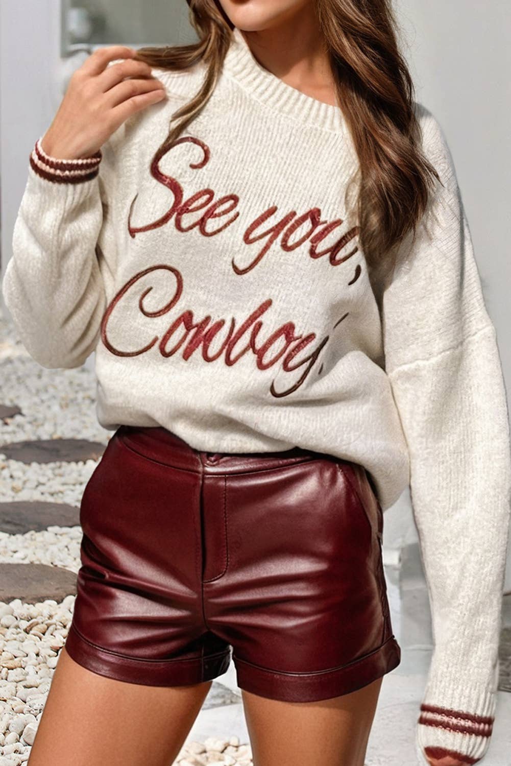 See You Cowboy Sweater