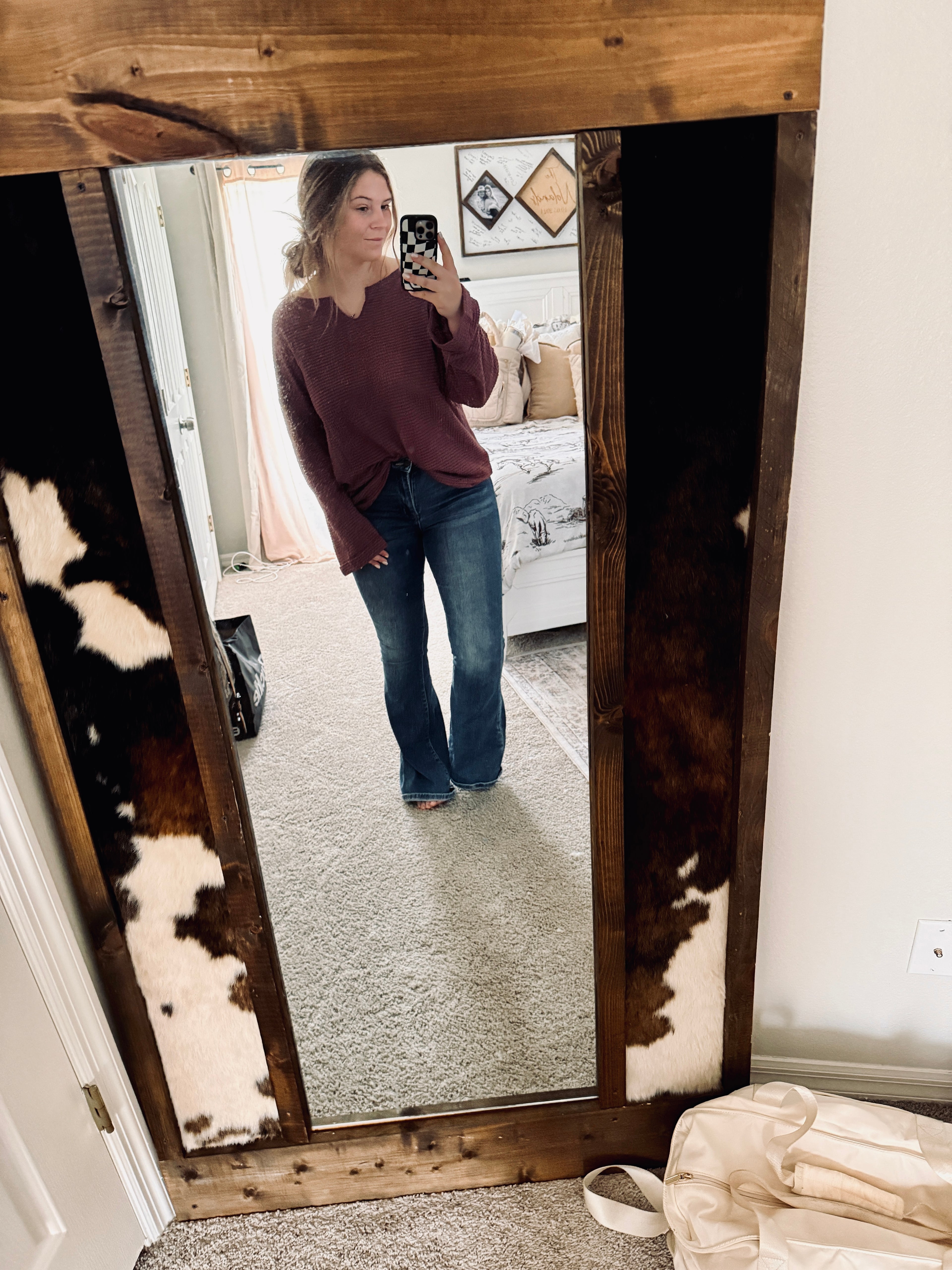 Waffle Long Sleeve Top