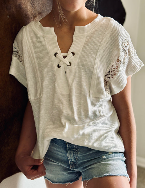Boho Babe Lace Top