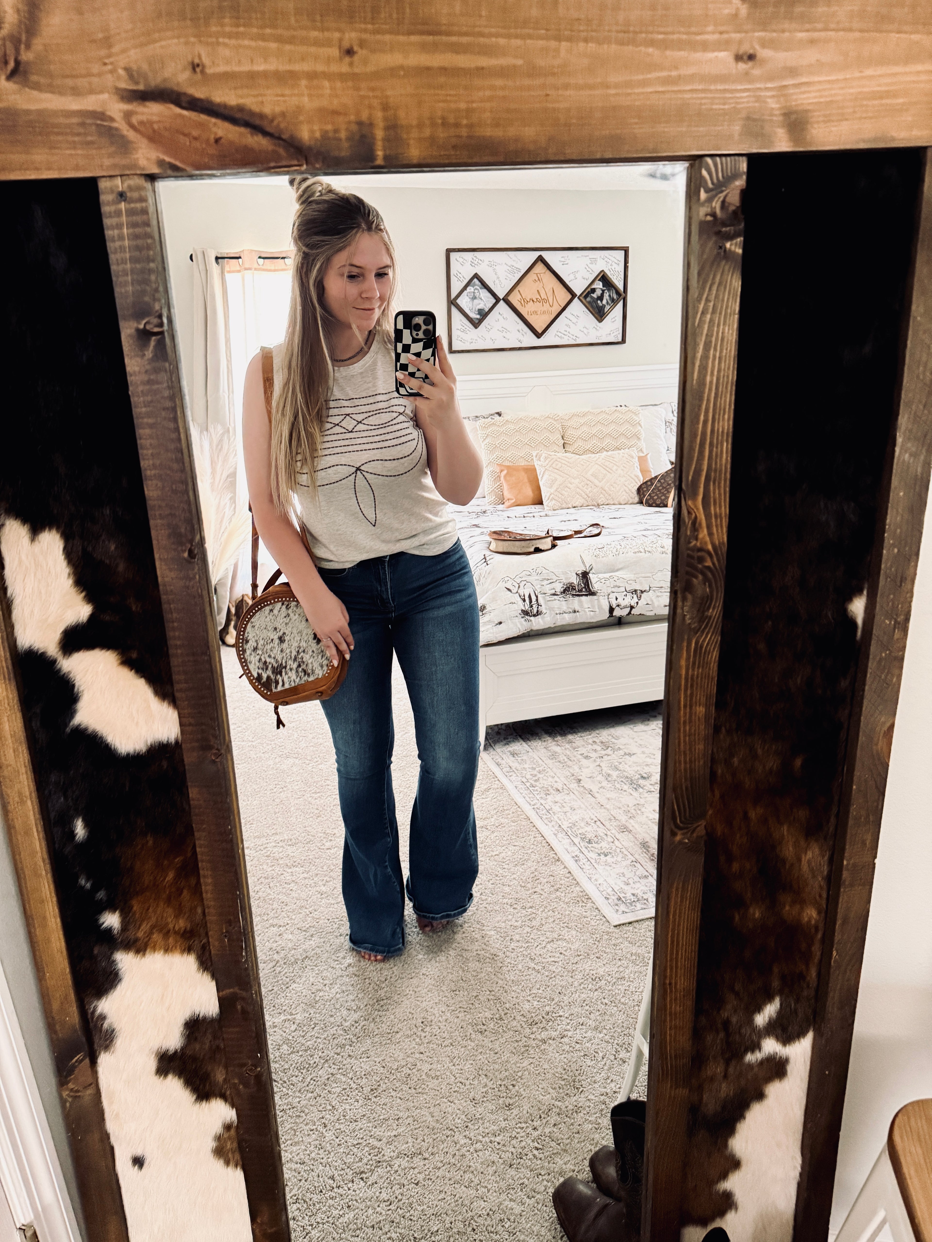 The Ashley Boot Stitch Top