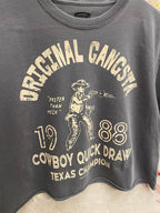 Original Gangsta Relaxed Crop T-shirt