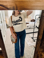 Cowgirl Rocks Vintage Cropped Tee