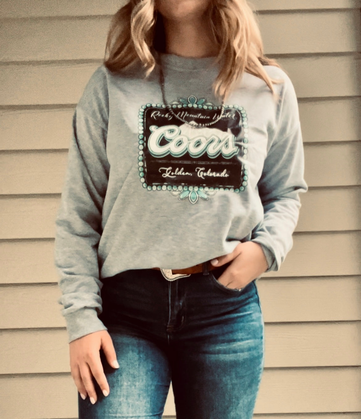 The Turquoise Coors Sweatshirt