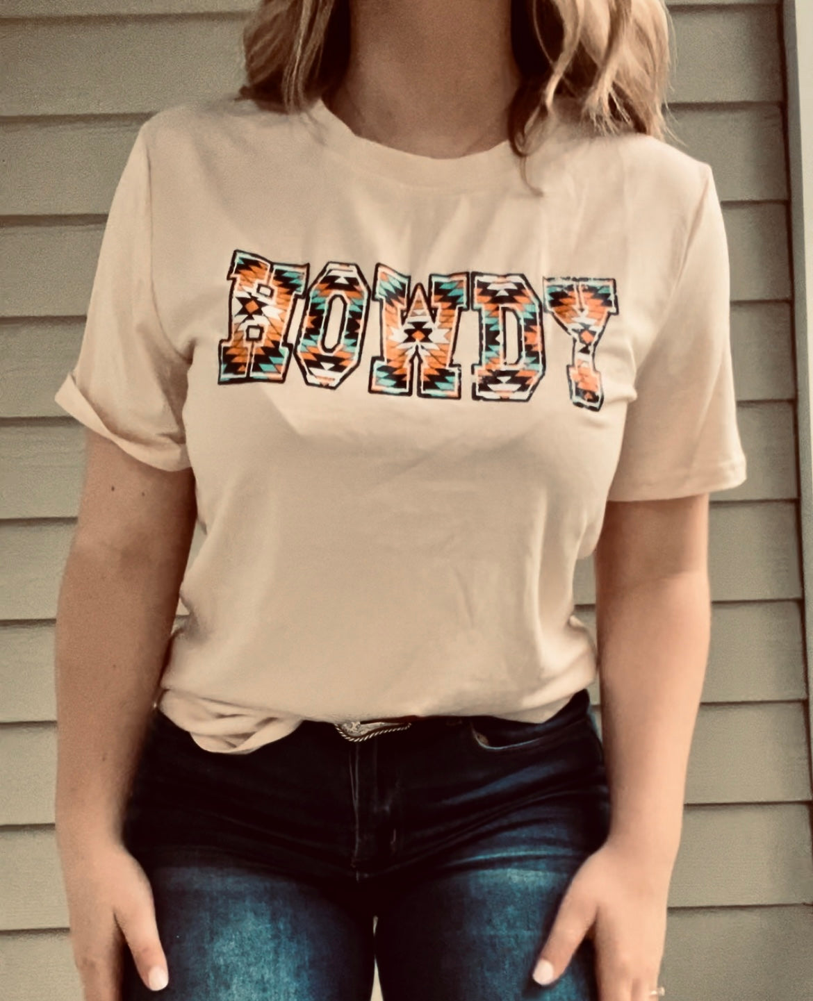 Howdy Cowgirl Tee