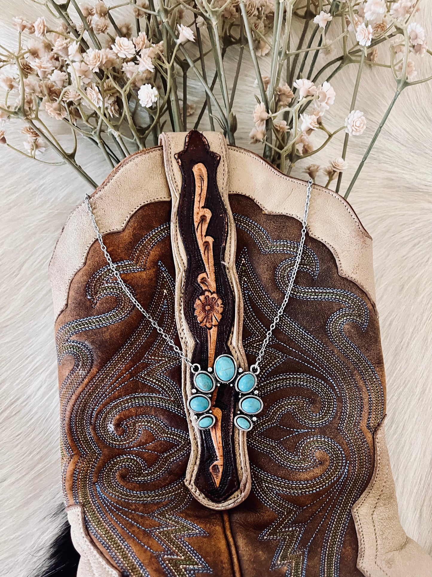 The Turquoise Cowgirl Necklace