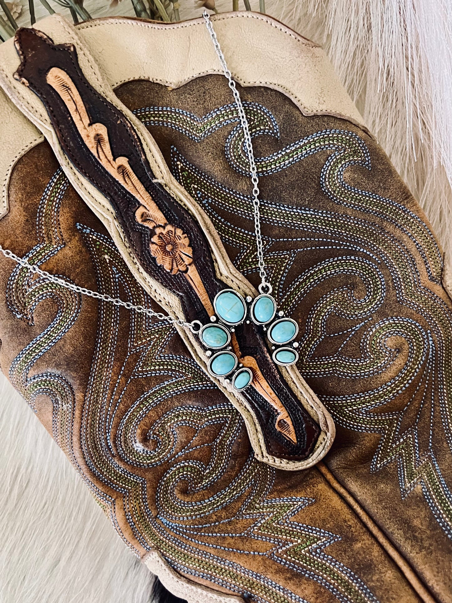 The Turquoise Cowgirl Necklace